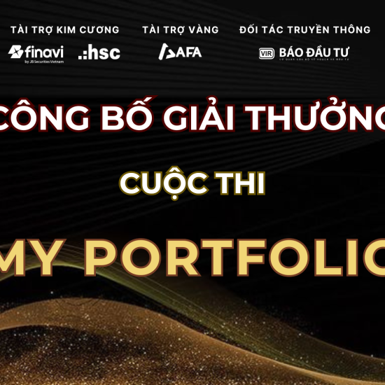 🎉🎉🎉 CÔNG BỐ GIẢI THƯỞNG CUỘC THI MY PORTFOLIO NĂM 2024