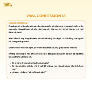 VWA CONFESSION 18